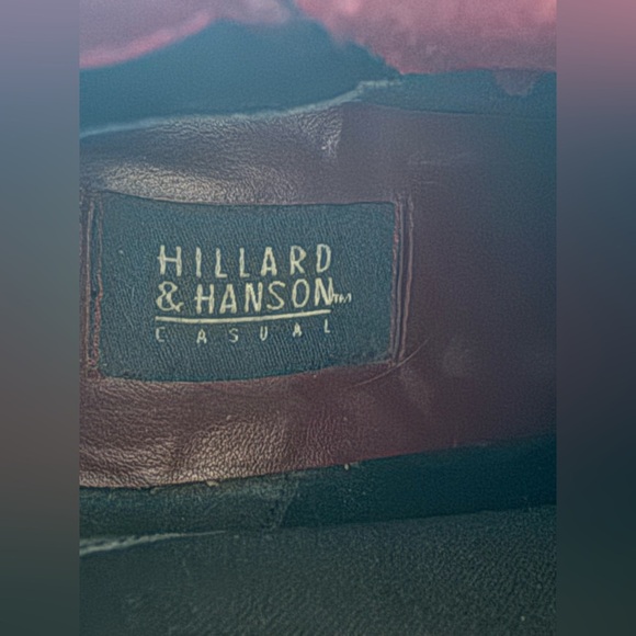 vintage 90s y2k red hillard hanson square toe block heel ankle boots size 8 - Picture 10 of 10